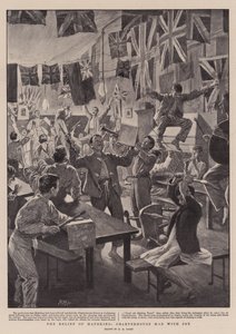 The Relief of Mafeking, Charterhouse Mad with Joy